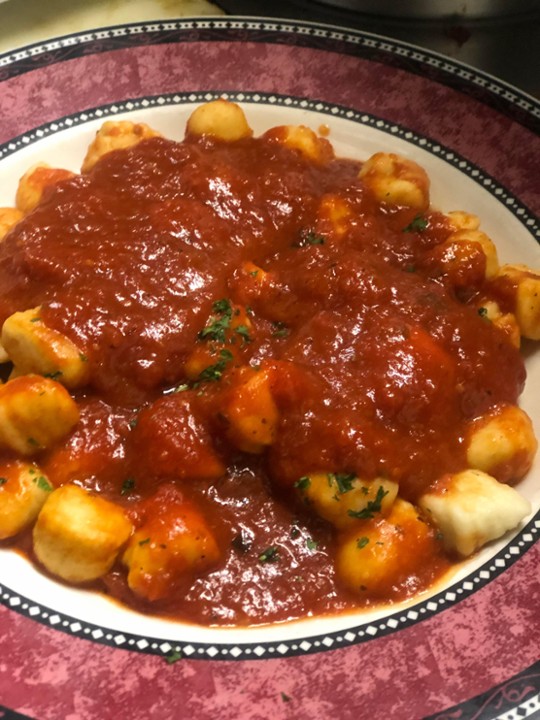 Gnocci with Meat Sauce