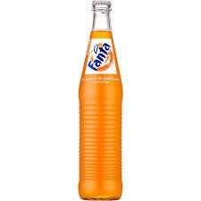 Large Orange Fanta Bottle