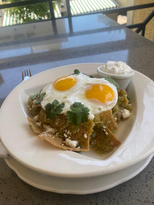 CHIHUAHUA CHILAQUILES VERDE