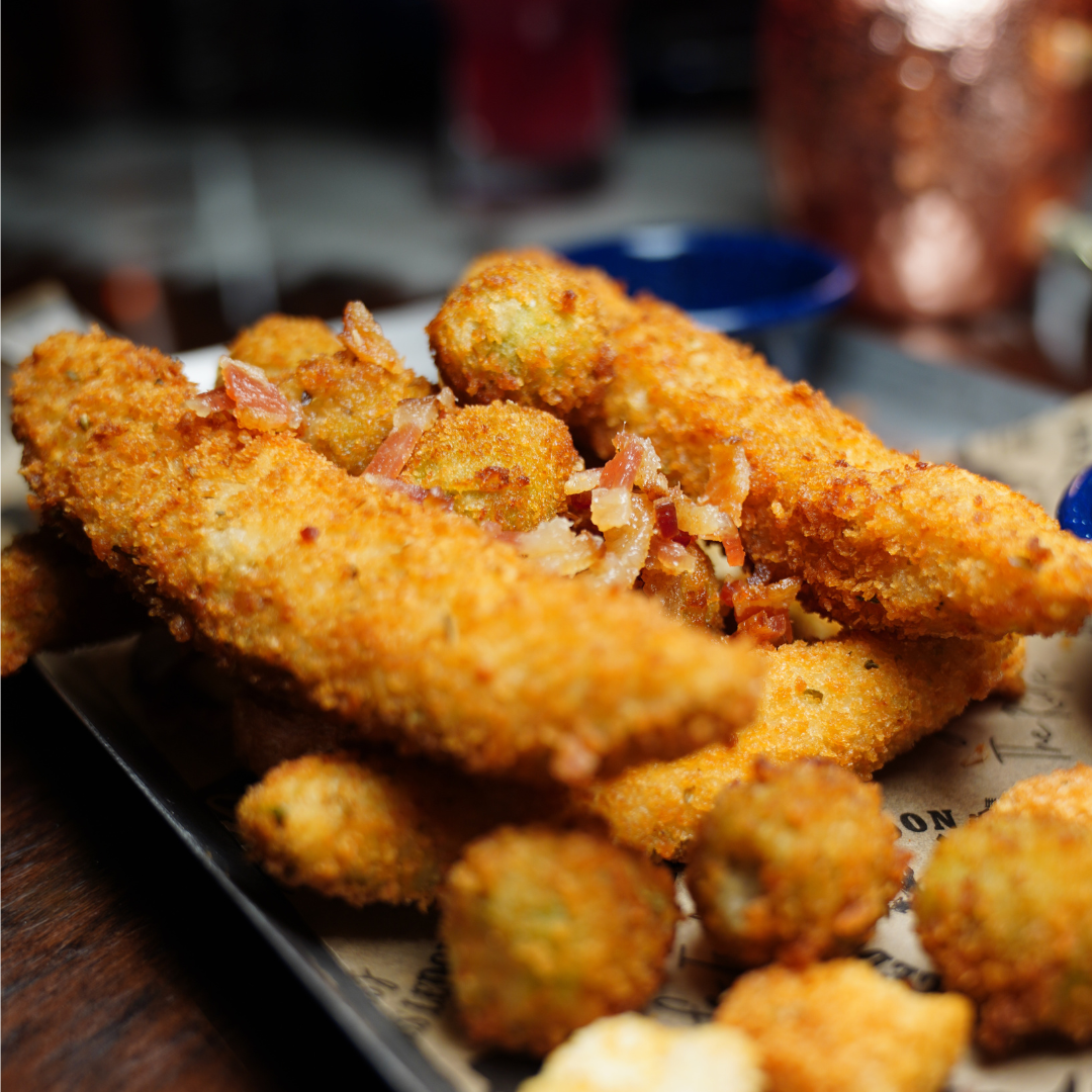 Fried Olives & Fried Pickles