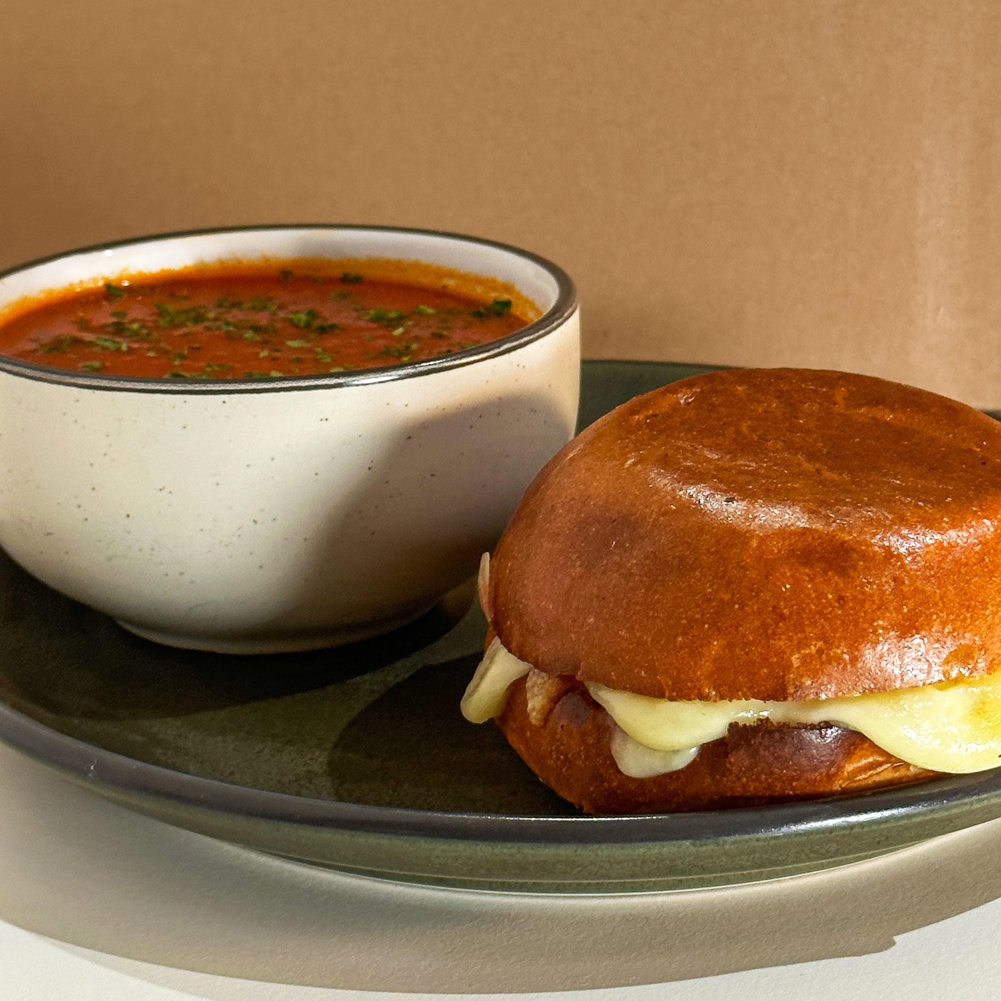 grilled cheese | tomato soup