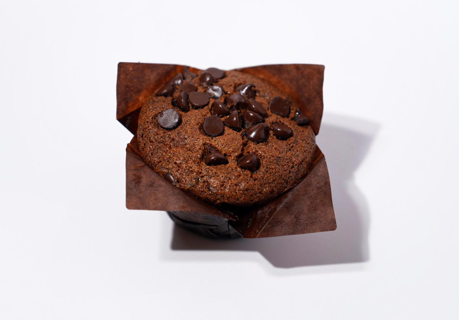 chocolate chip banana bread muffin (gluten-free)