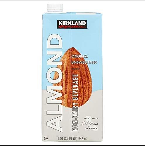 Kirkland Almond Milk NON DAIRY Unsweetened, 32oz
