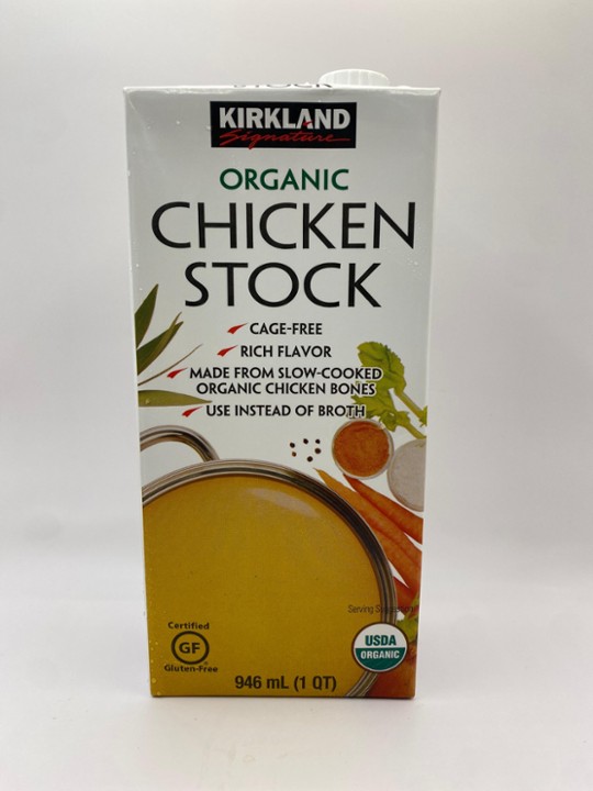 Organic Chicken Stock 1qt