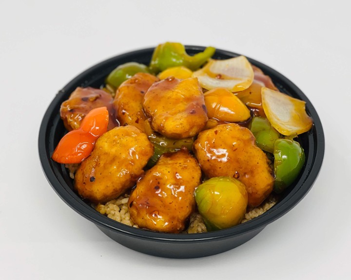 General Tos Chicken Bowl