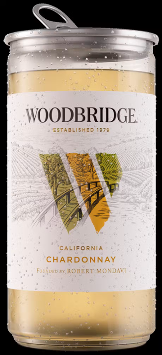 *Woodbridge Chardonnay, 187ml white wine (13.5% ABV)