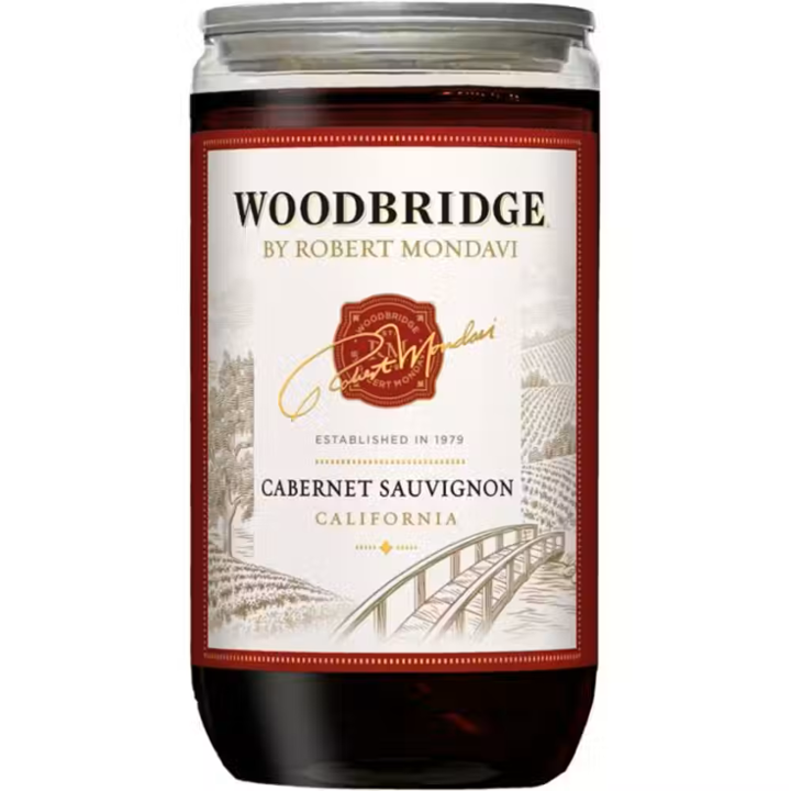 *Woodbridge Cabernet Sauvignon 187ml red wine (13.5% ABV)