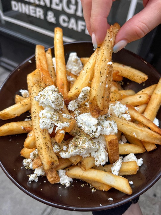 Fries with Feta Cheese