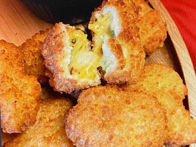 Fried Mac & Cheese Wedges 