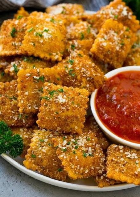 Breaded Cheese Ravioli