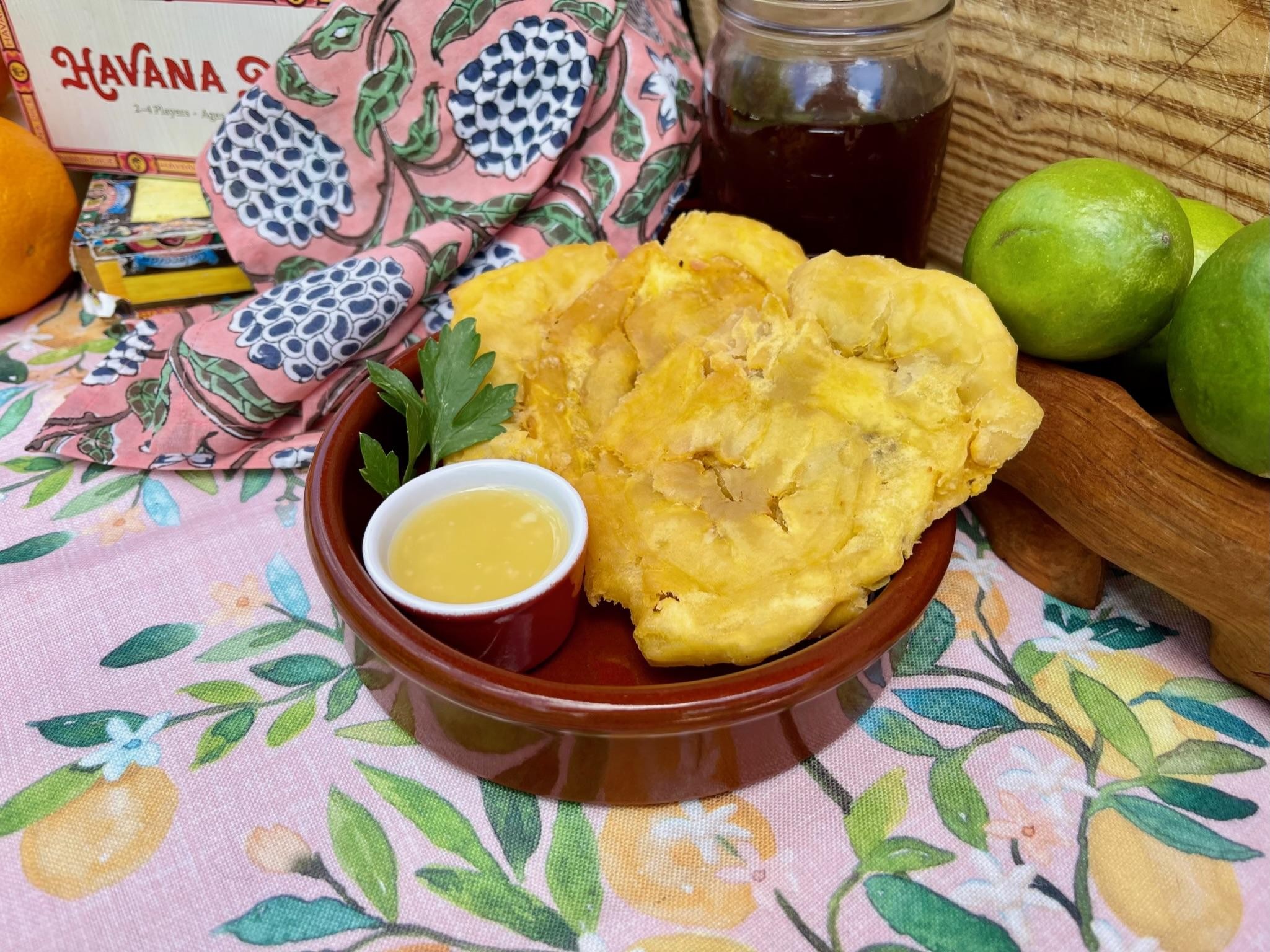 Twice Fried Plantains *Tostones
