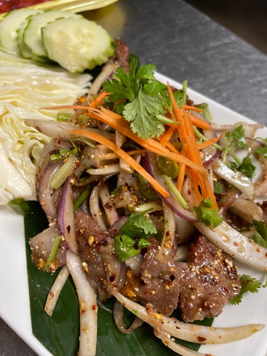 Beef salad(Nam Tok Nuer)