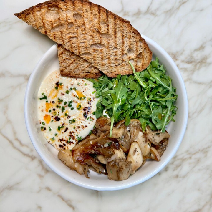 🍄 WILD MUSHROOM & BURRATA BOWL 🍄