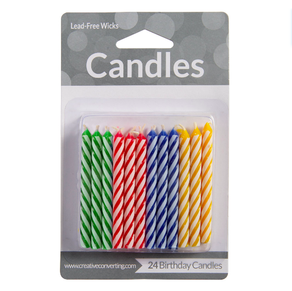 Pack of Birthday Candles