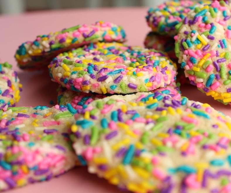 6 Pack Baked Sprinkle Cookies