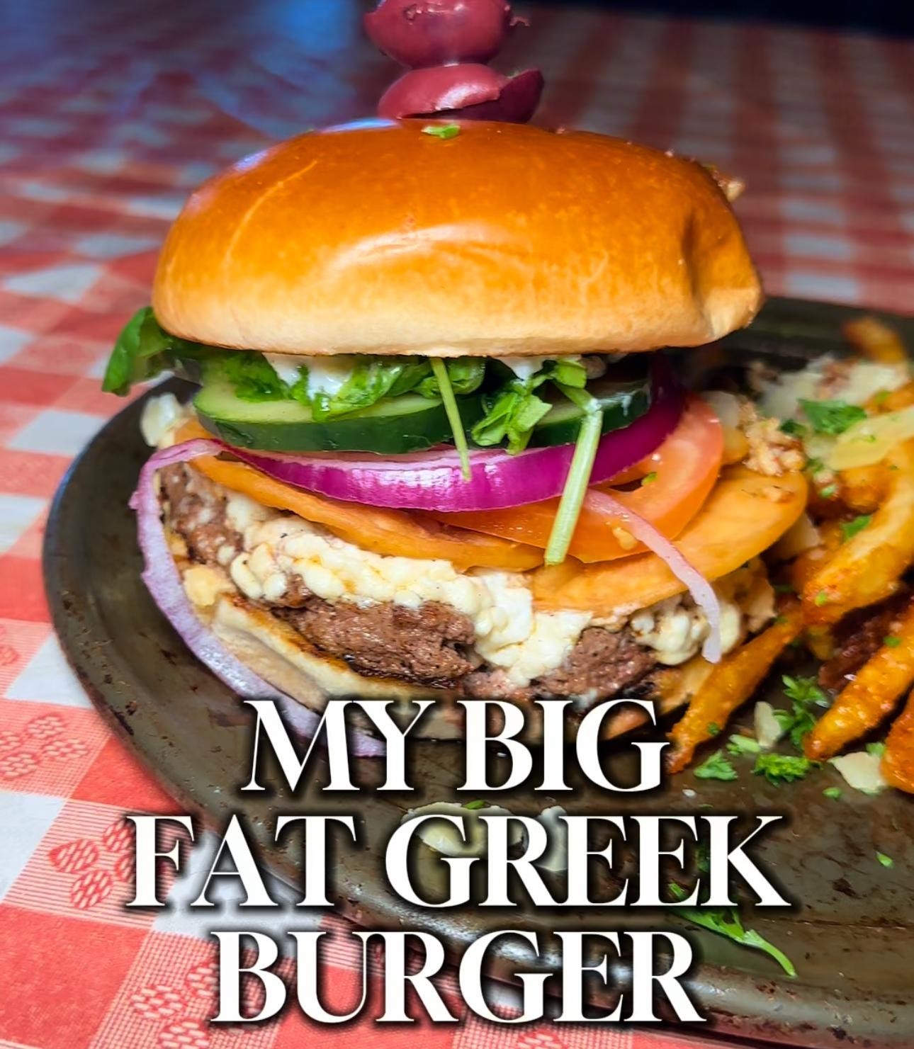 My Big Fat Greek Burger
