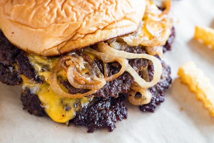 Grilled Onion Burger