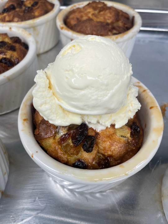 Pineapple Upside Down Bread Pudding