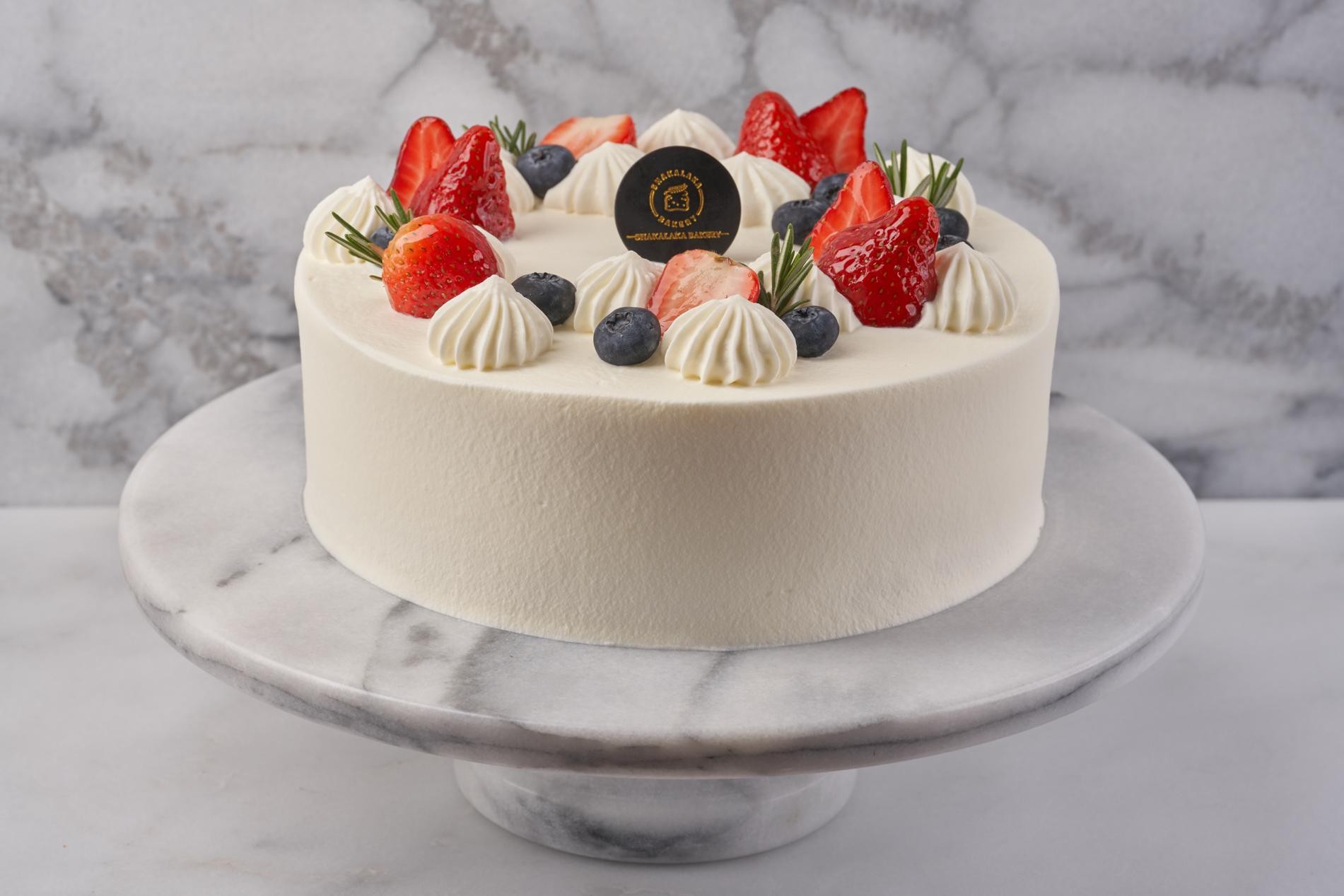 草莓香草蛋糕Vanilla Strawberry Cake【8inch】