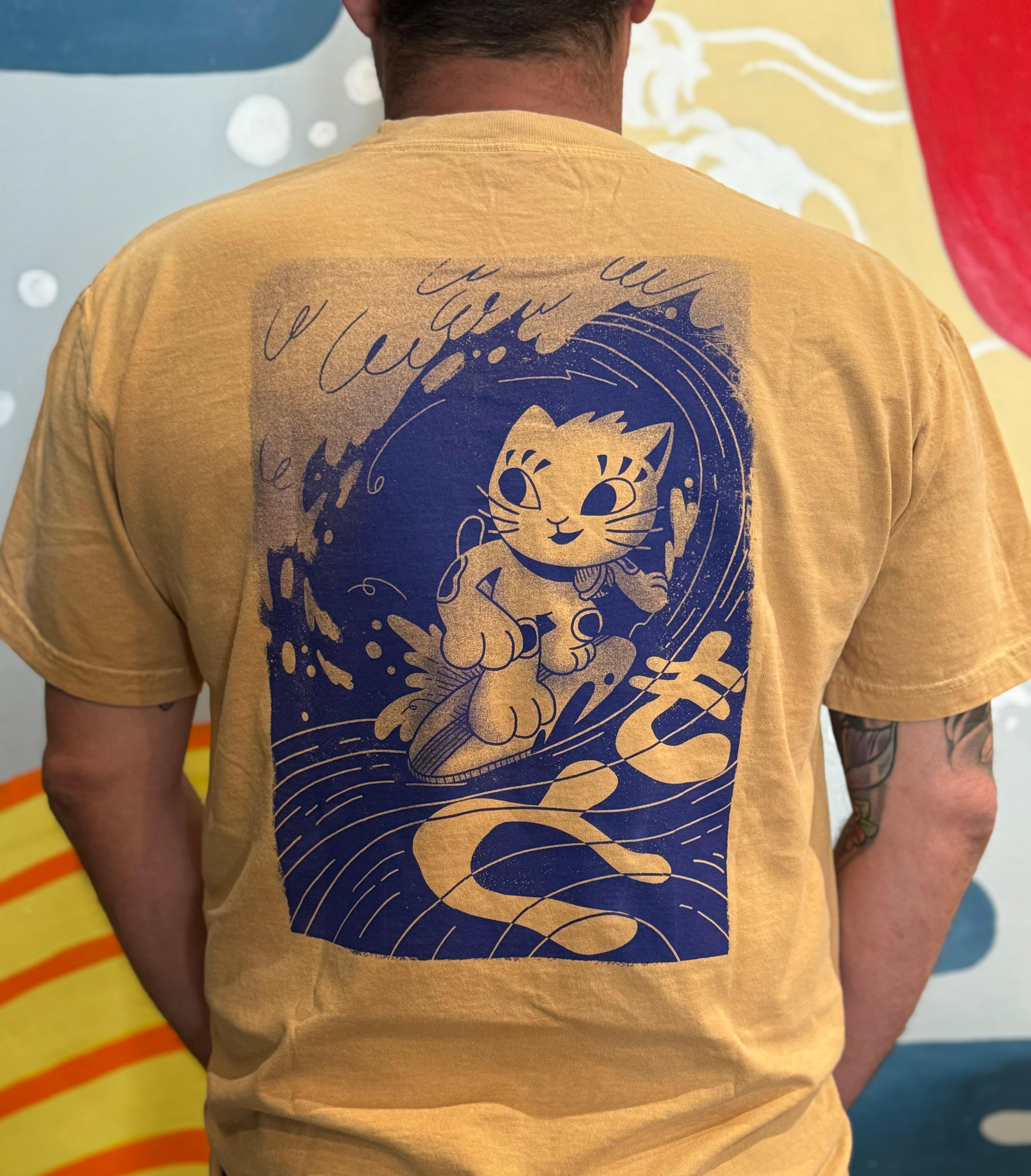 Surf Cat (Yellow) - Medium