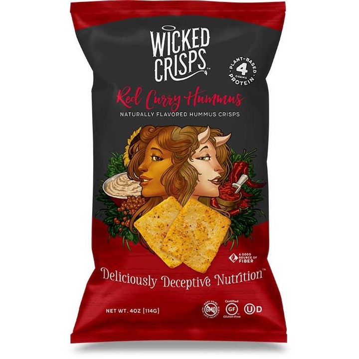 Wicked Crisps - Red Curry Hummus