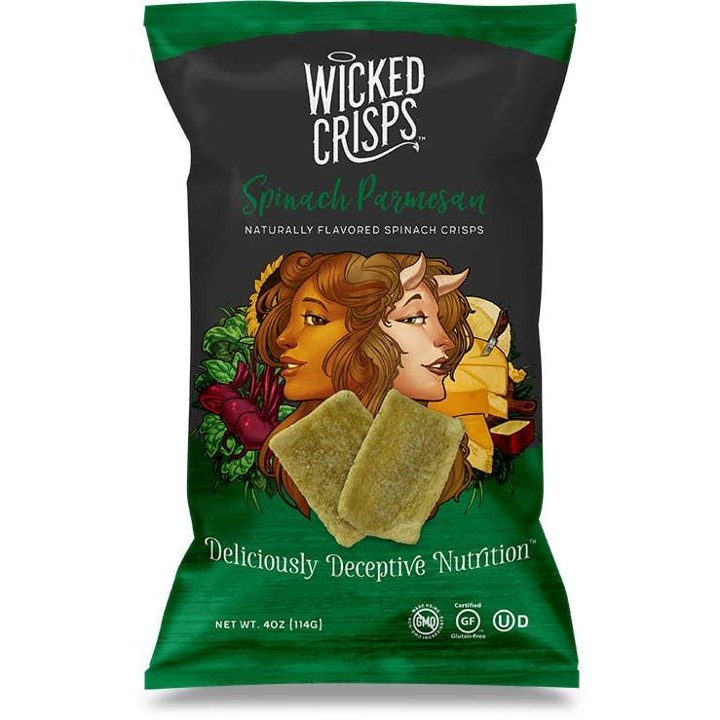 Wicked Crisps - Spinach Parmesan