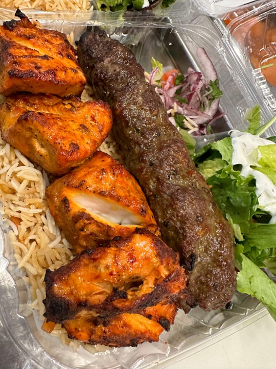 Kofta & Chicken Kabob Combo