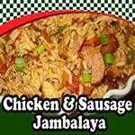 Chicken & Sausage Jambalaya Full Pan
