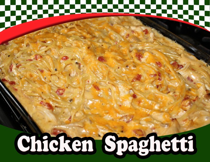 Chicken Spaghetti Full Pan