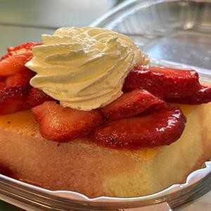 Strawberry Shortcake Slice