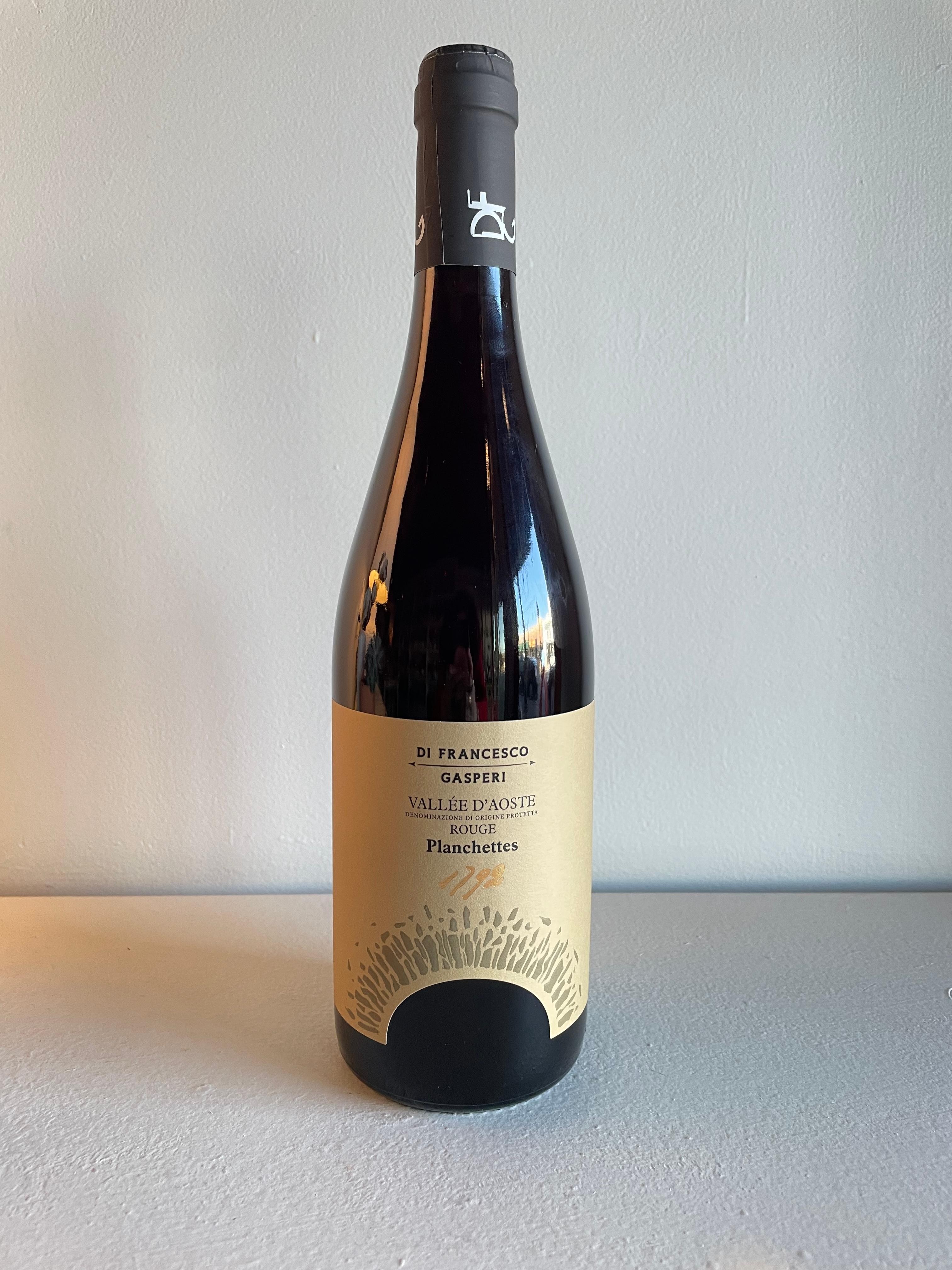 2022 Pinot Noir/Petit Rouge "Planchettes", Gasperi, Vallee d'Aoste, Italy