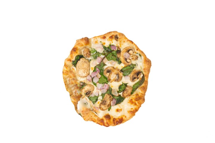 16" White Spinach Pizza
