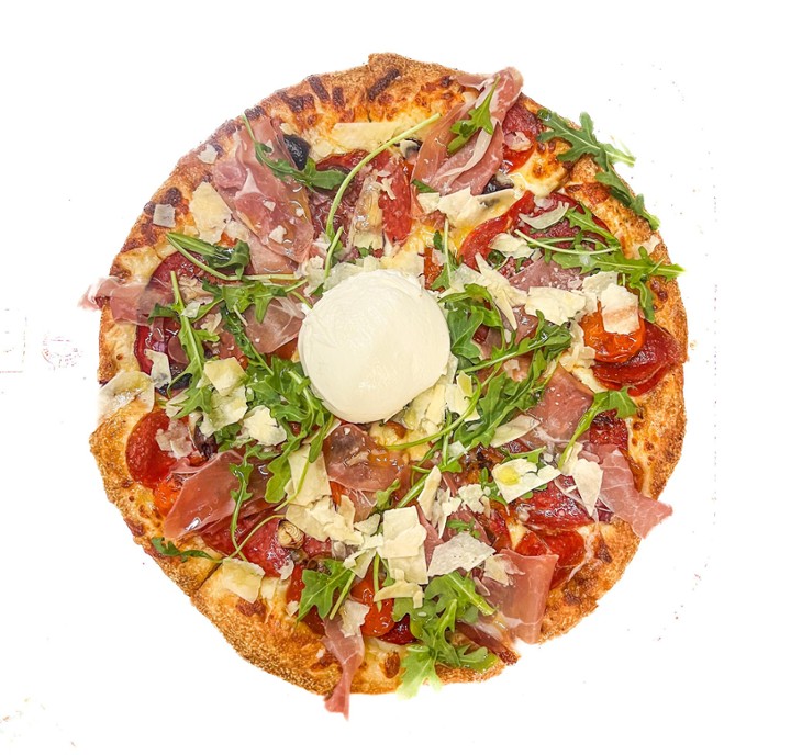 12” Burrata Charcuterie Board Pizza