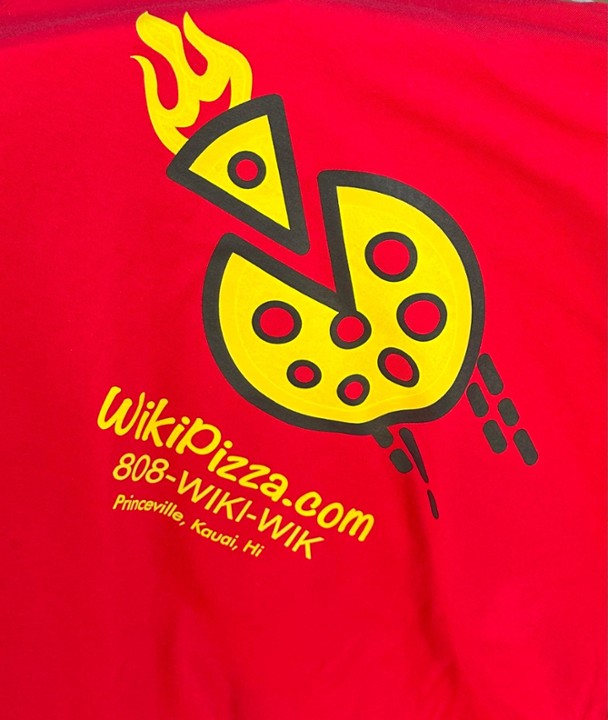 Wiki Pizza Men’s Crew Neck Shirt