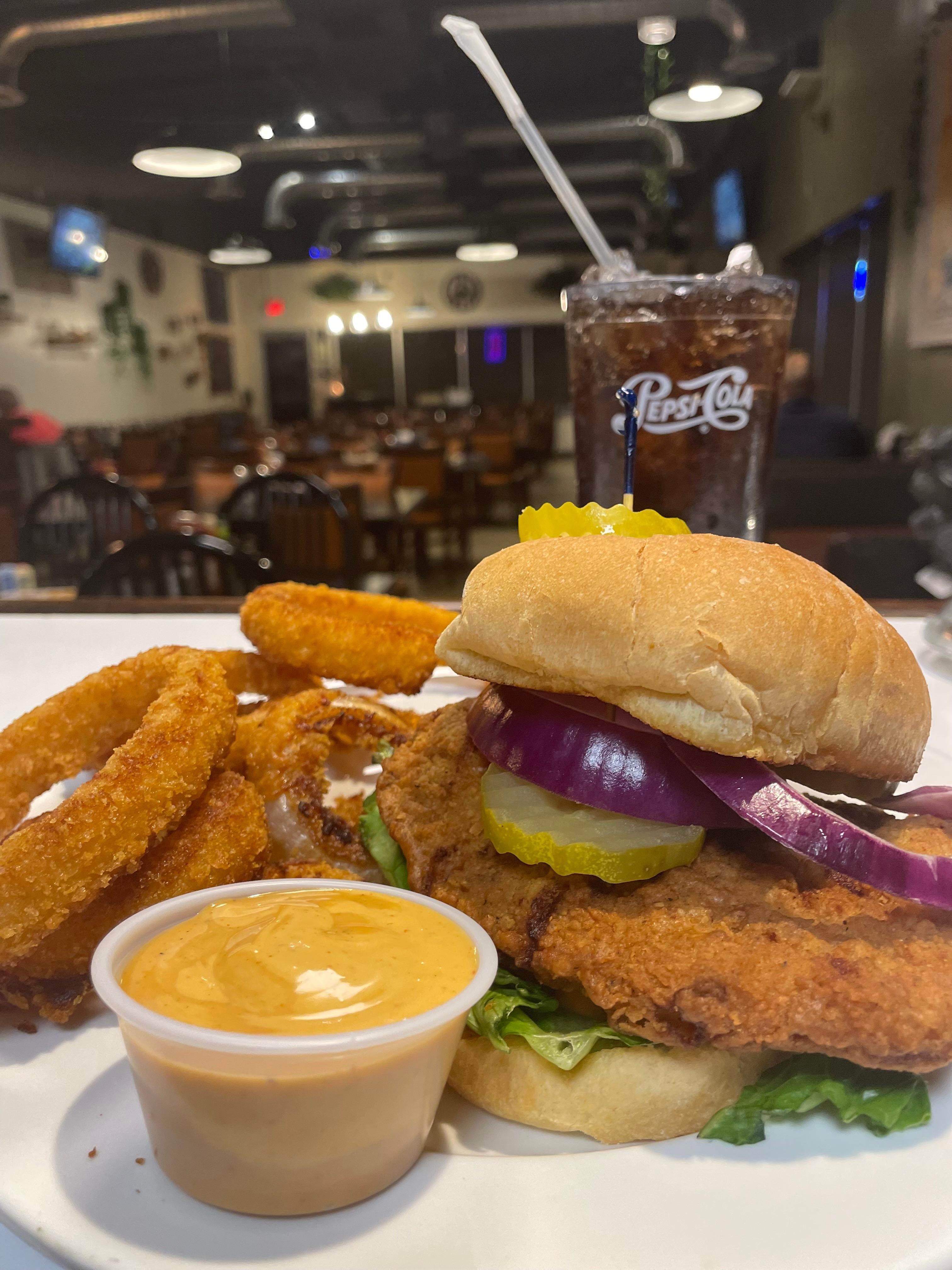 Pork Tenderloin Sandwich