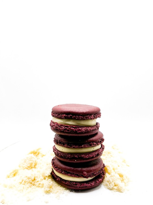 Cherry Almond Macaron