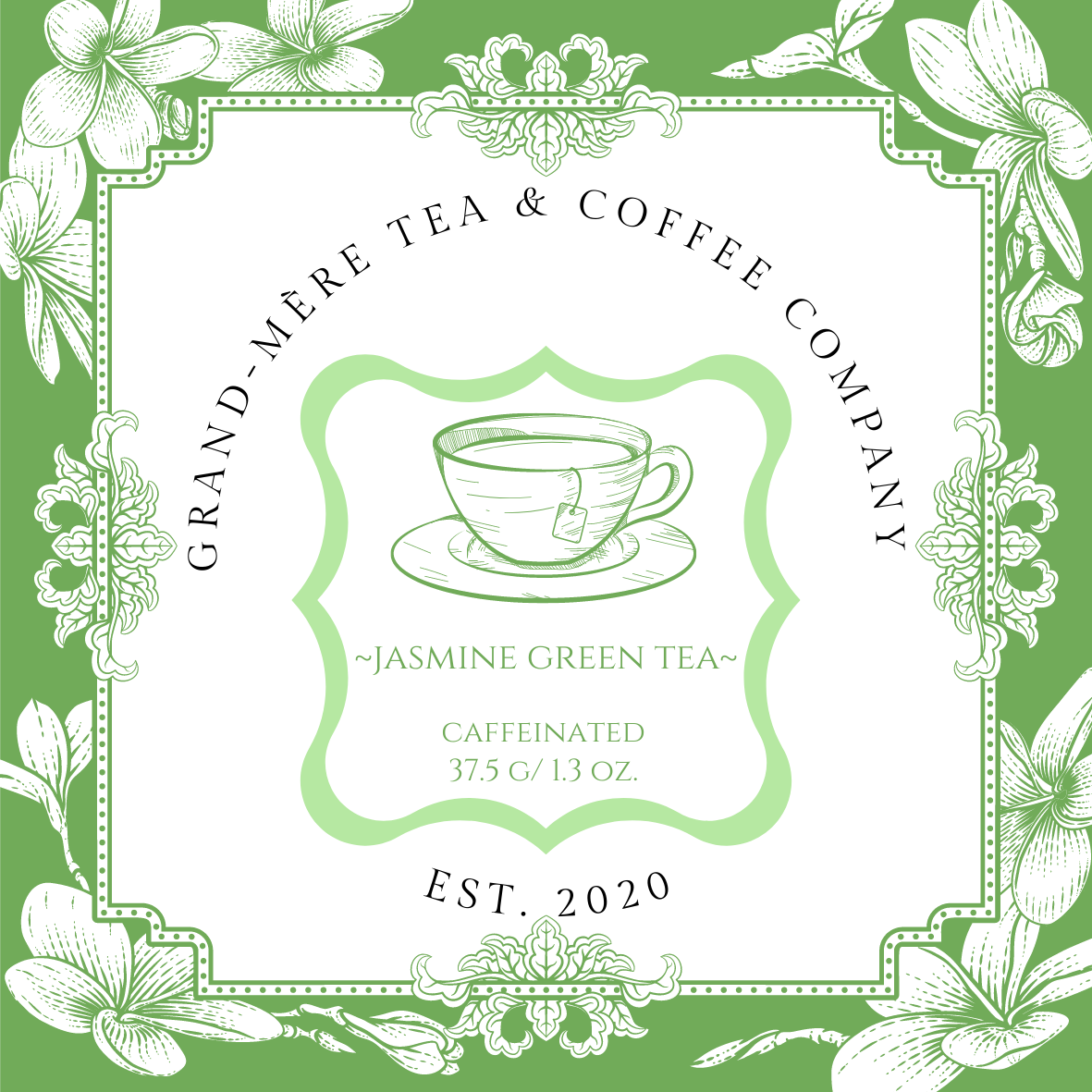 Grand-Mère Signature “Jasmine Green” Tea