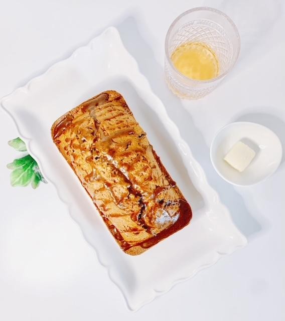 Brown Butter Bourbon Loaf Cake