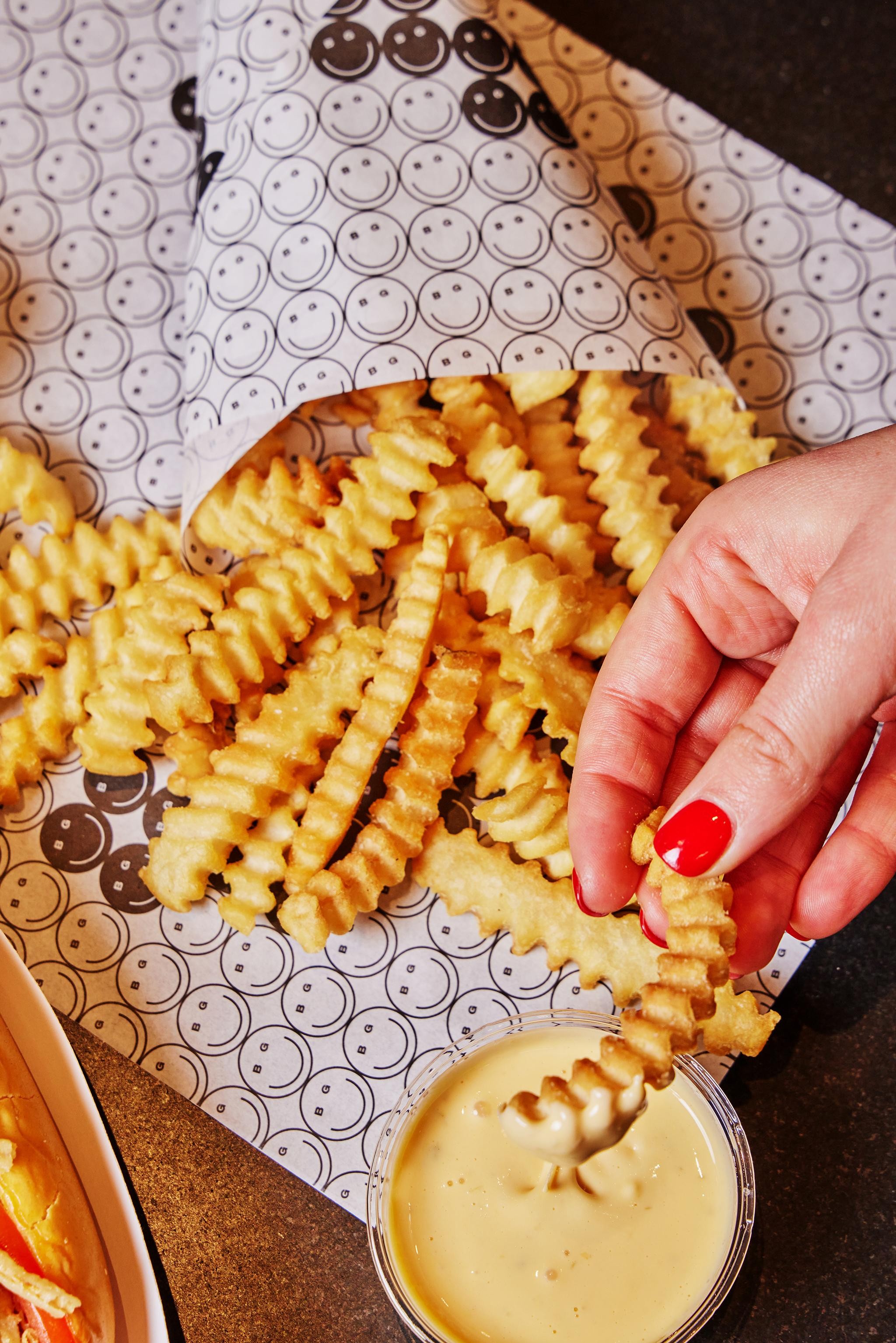 CRINKLE CUT FRENCH FRIES