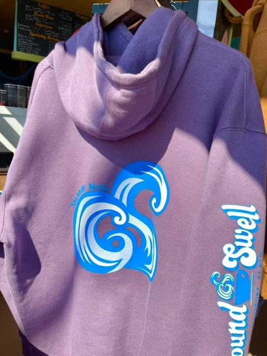 GS Lavender Pullover Hoodie with Sleeve