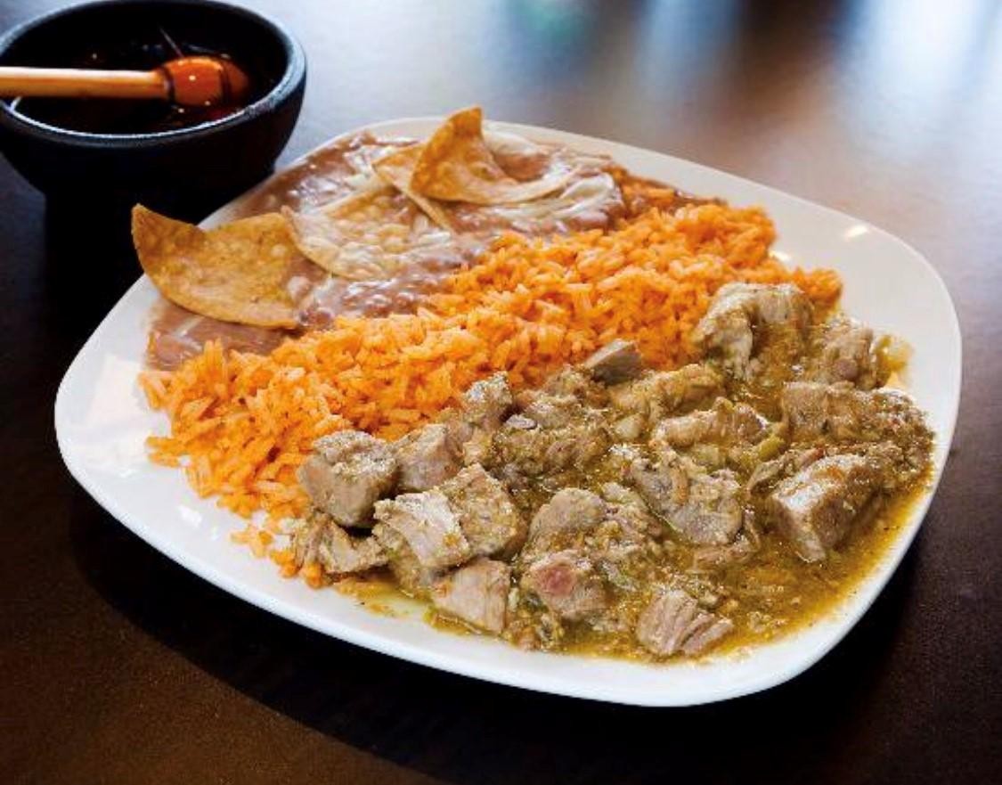 CHILE VERDE PLATE