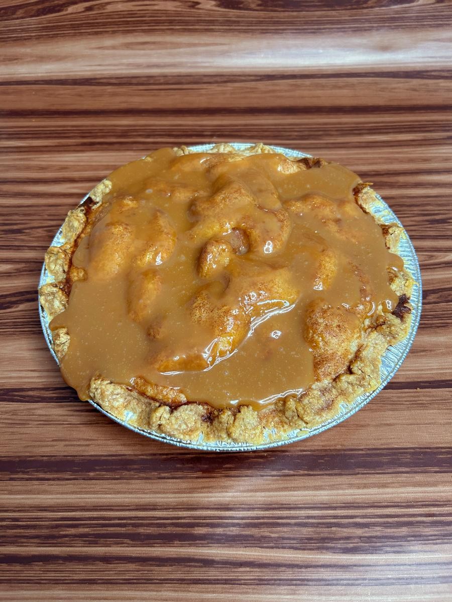 Whole Caramel Apple Pie