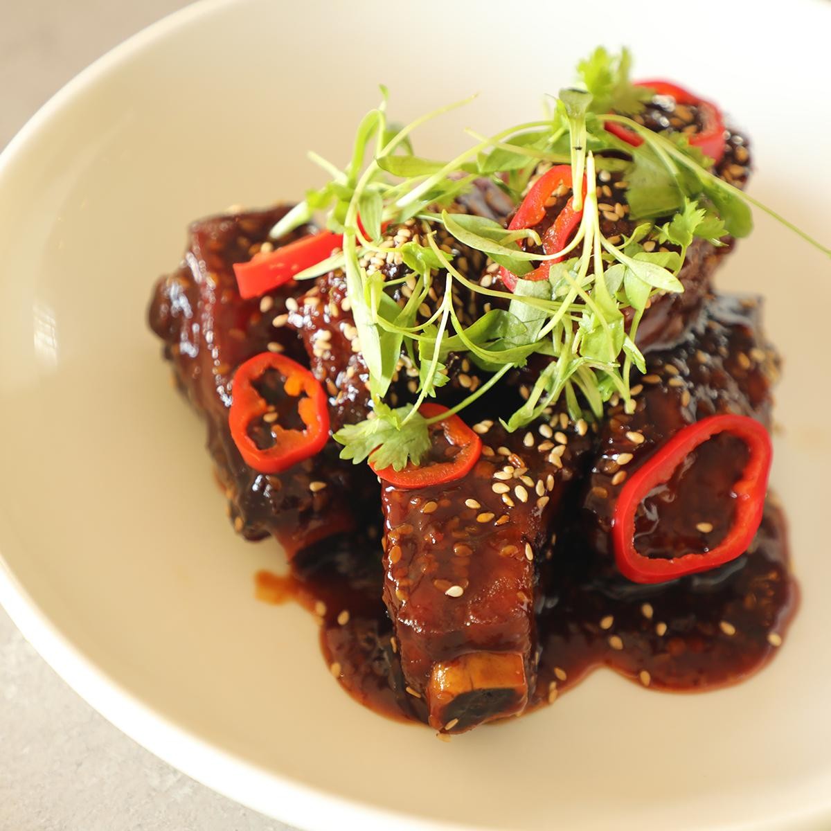 SWEET & SPICY RIBS