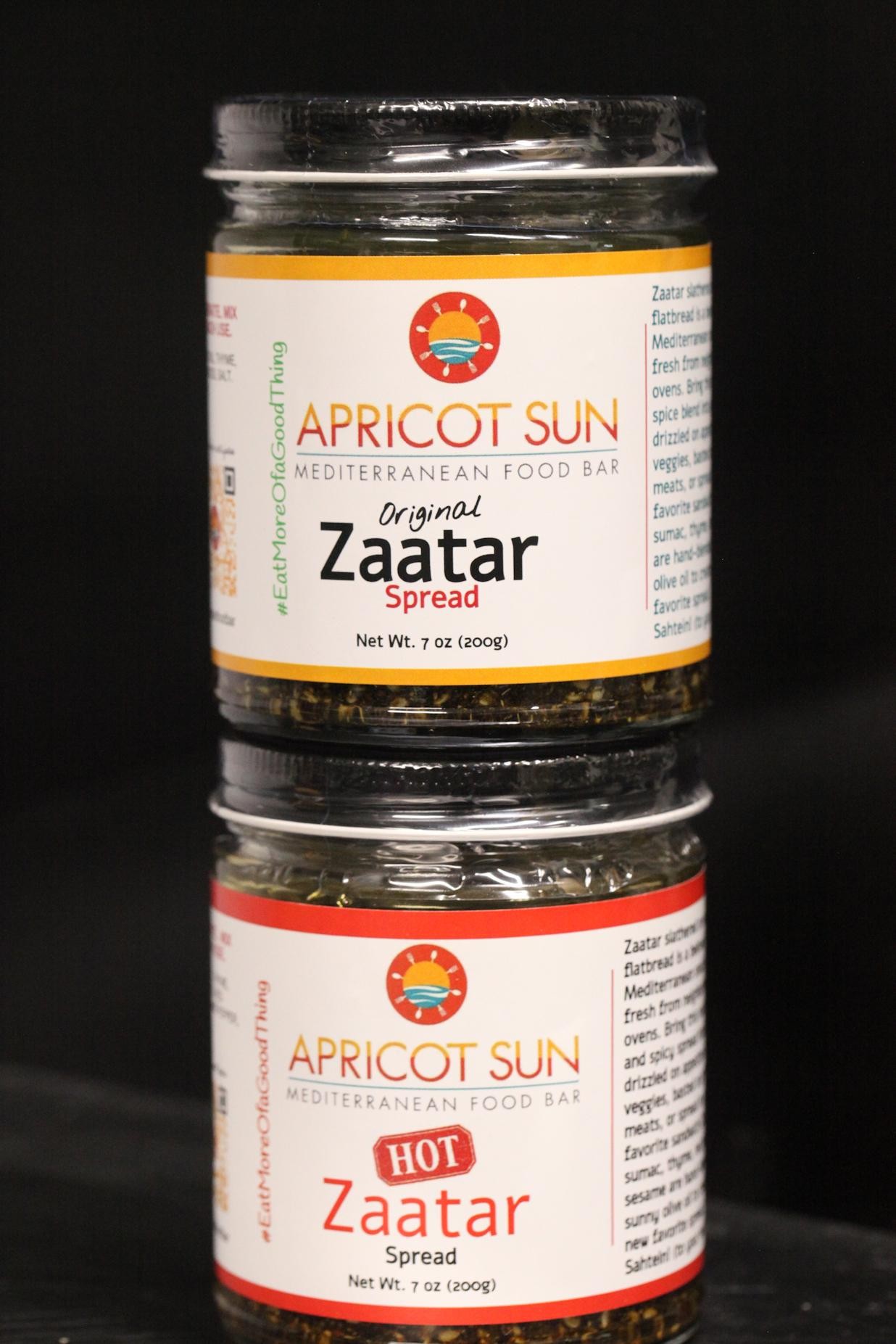 Zaatar, apricot sun