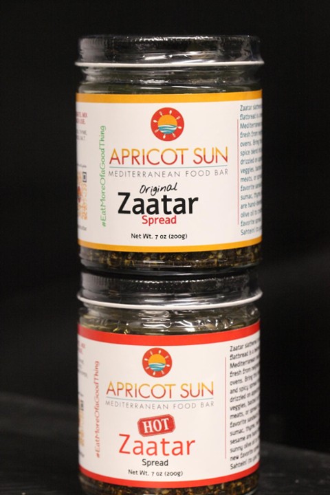 Zaatar, apricot sun