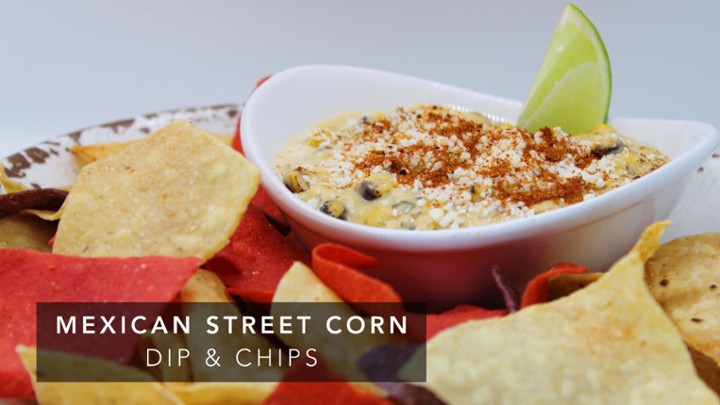 WB Street Corn & Chips Dip