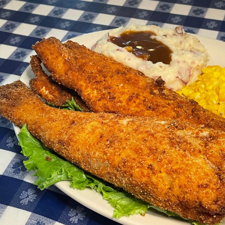 Two Catfish Plate