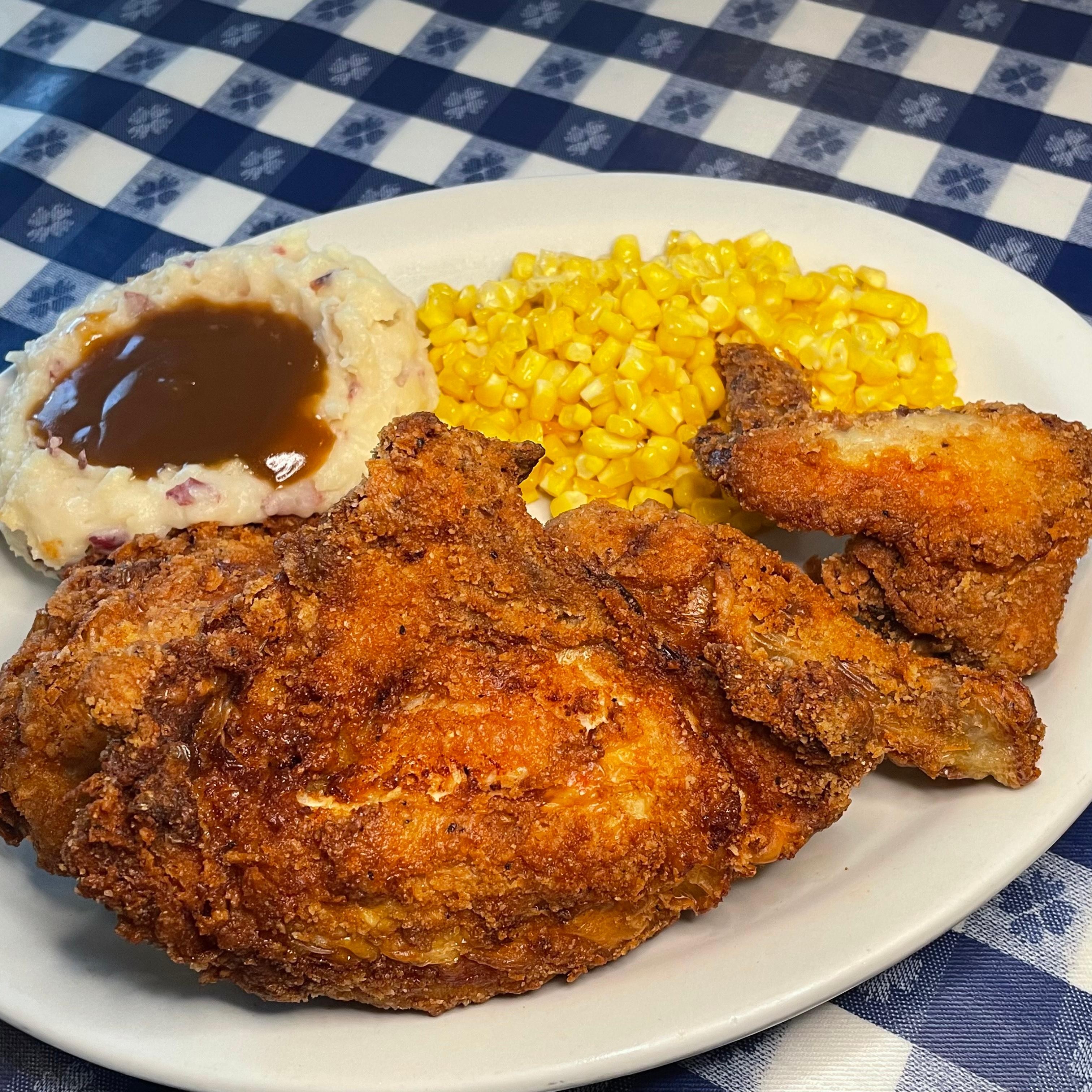 Fried Chicken 4 Pc Plate