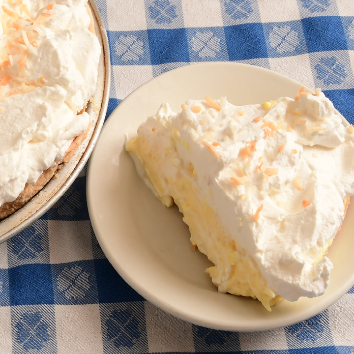 Coconut Cream Pie Slice