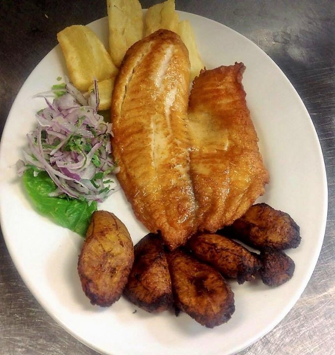 Pescado Frito de Tilapia